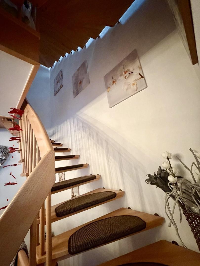 Treppe in die 1.Etage