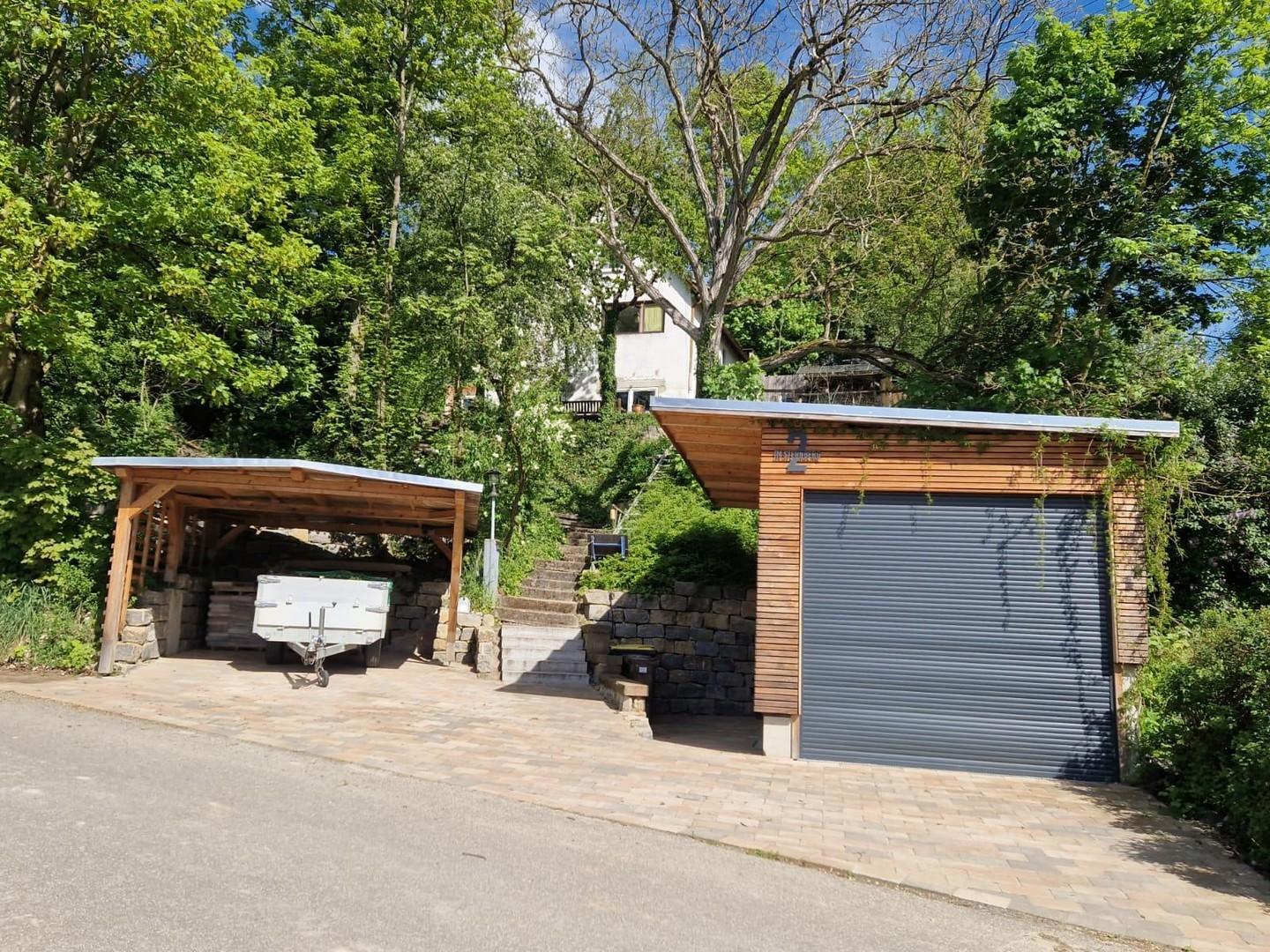 Ansicht von der Straße