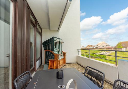 Balkon zu Seeseite "Waterkant"