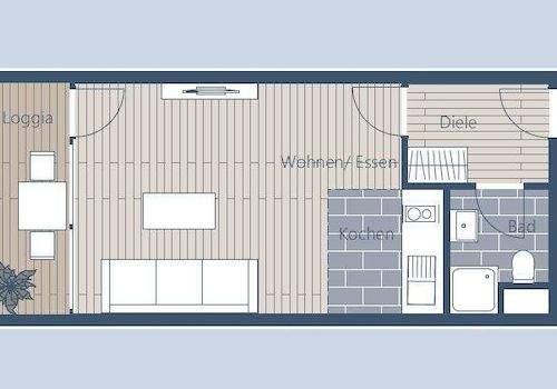 Grundriss WE 10