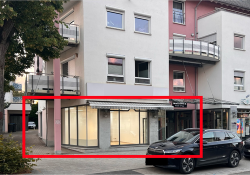 Ladenfläche Strassenseite