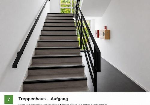 Treppenhaus-Aufgang