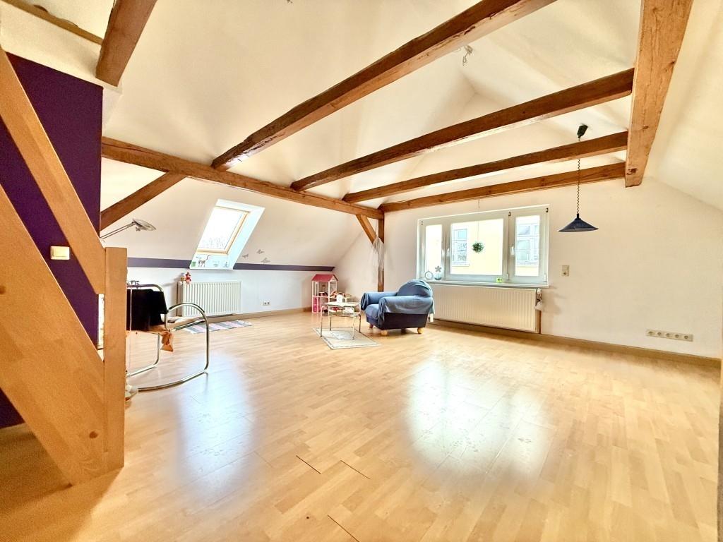 Schlafzimmer mit Schlafboden