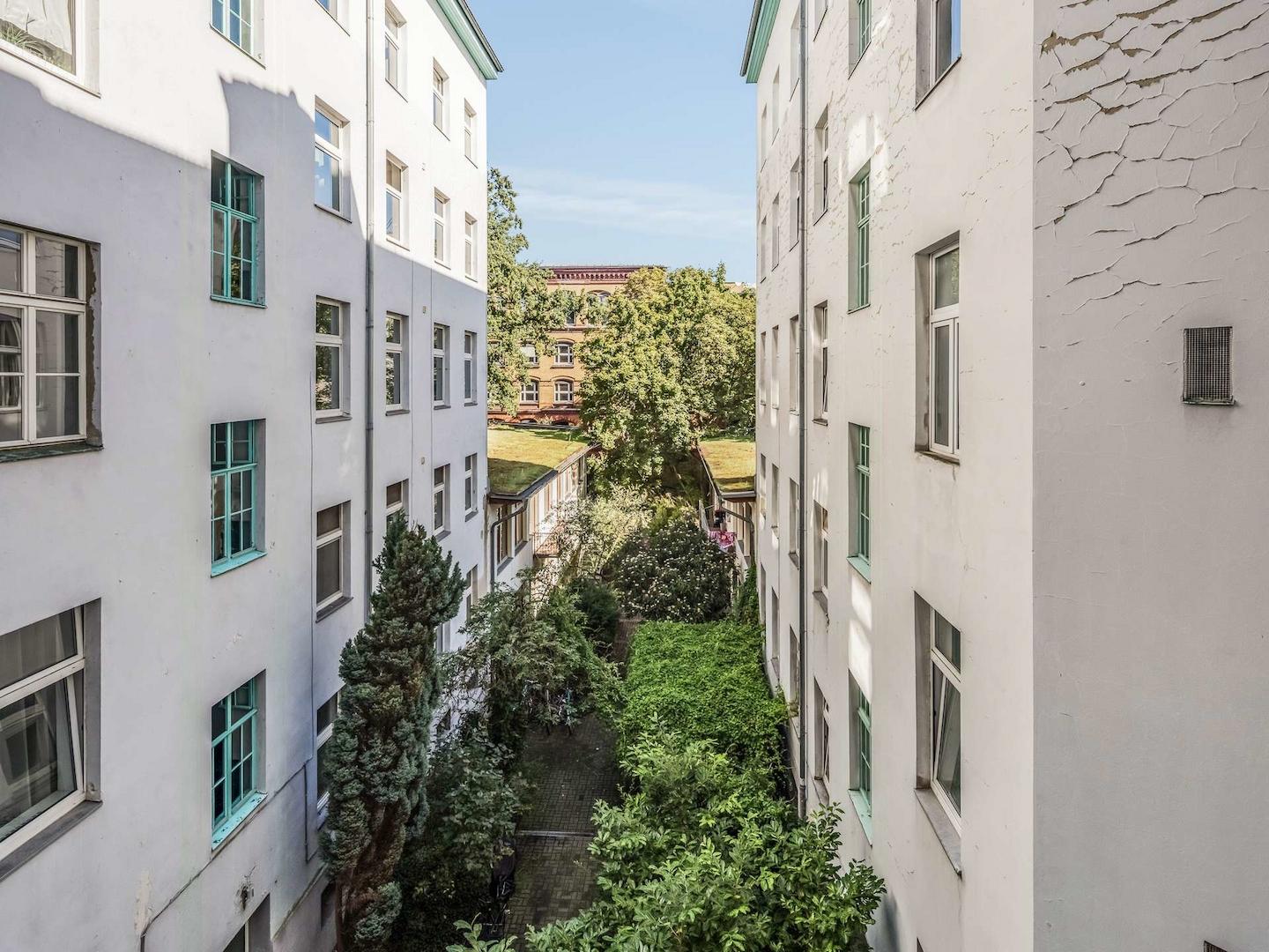 Ansicht Hinterhof