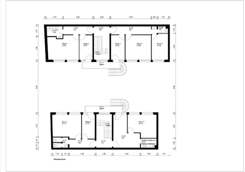 Grundriss Obergeschoss 
