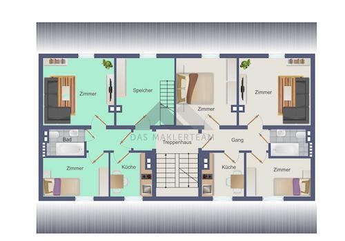 Grundriss Dachgeschoss