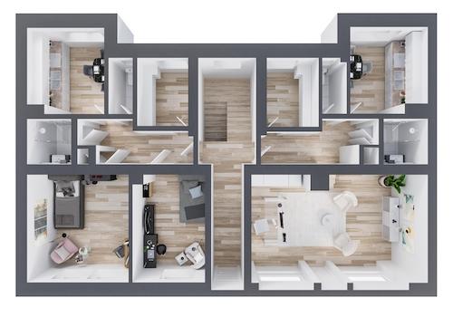 Grundriss EG, FS: rechte Seite