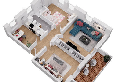 3D Grundriss