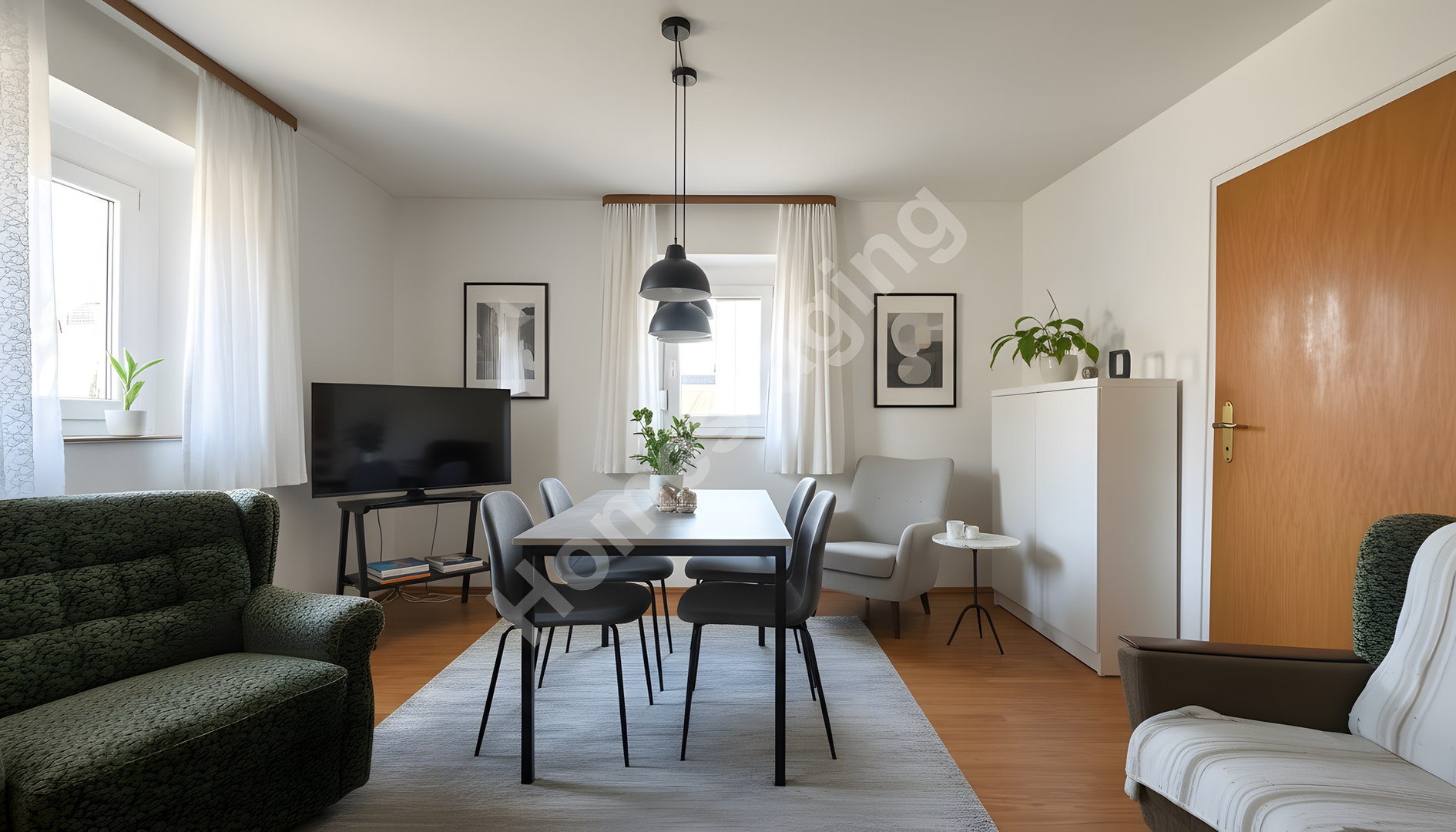 EG Wohnzimmer Home Staging