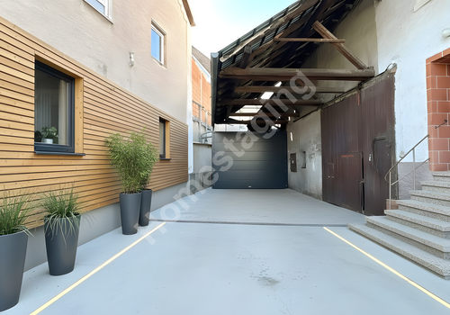 Hof Eingang Home Staging