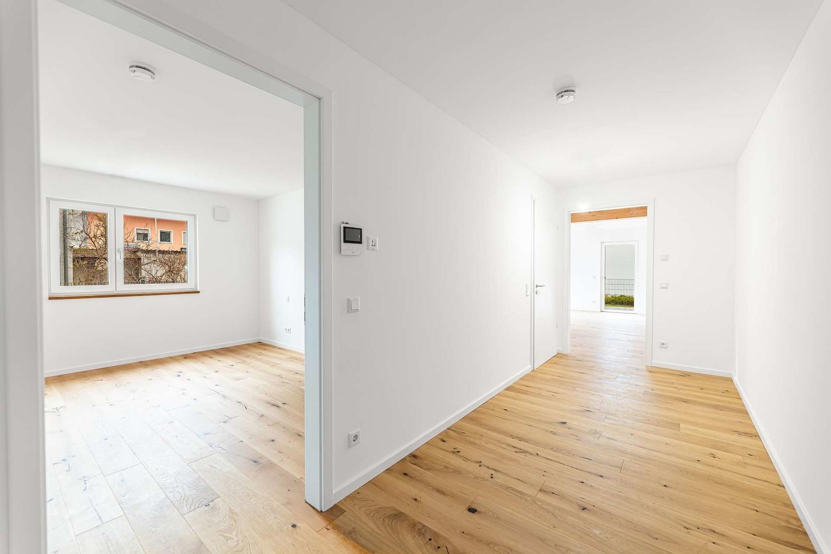 Flur Richtung Schlafzimmer
