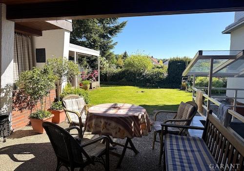 Blick zum Garten