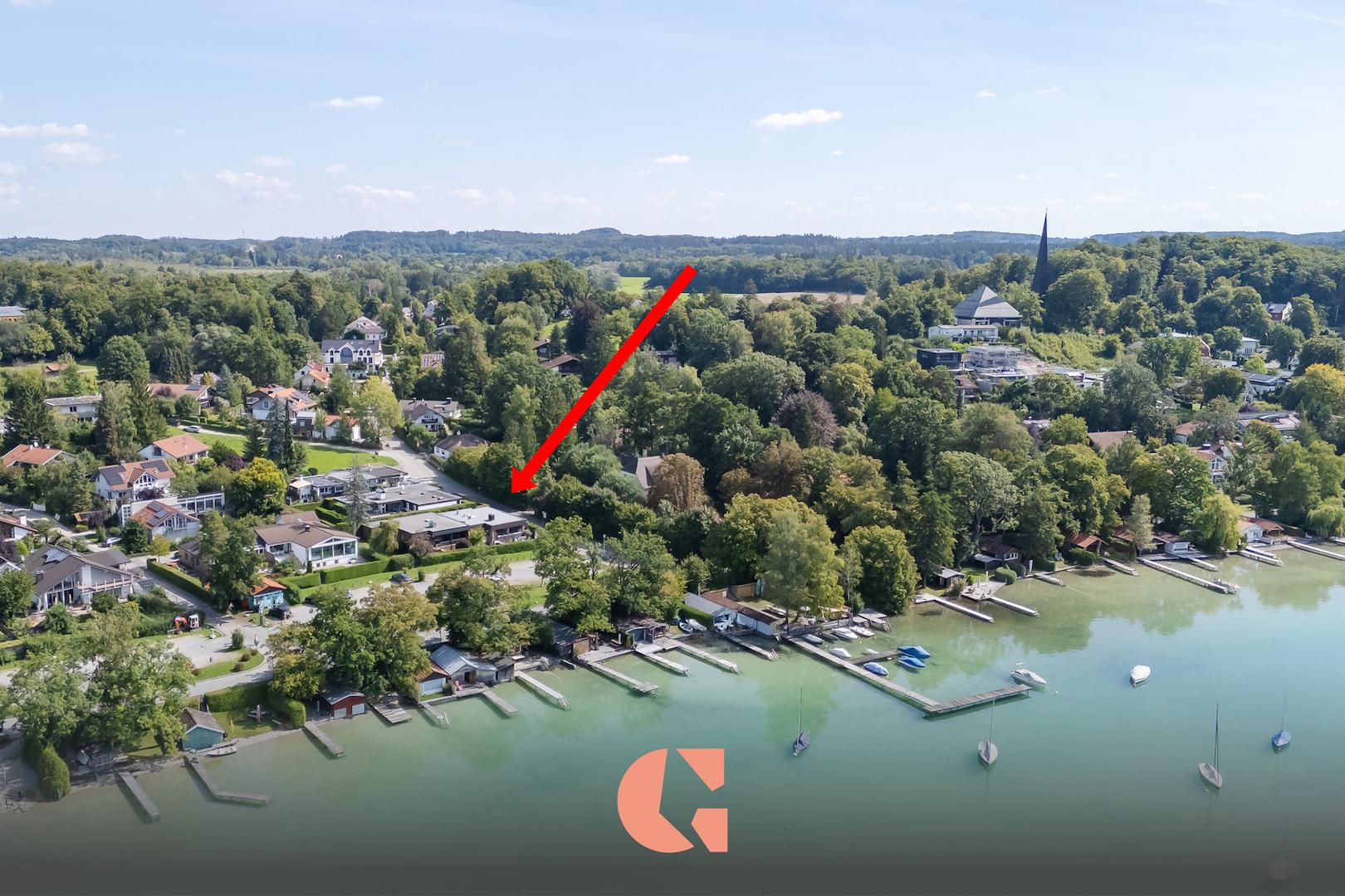 Blick auf das Haus