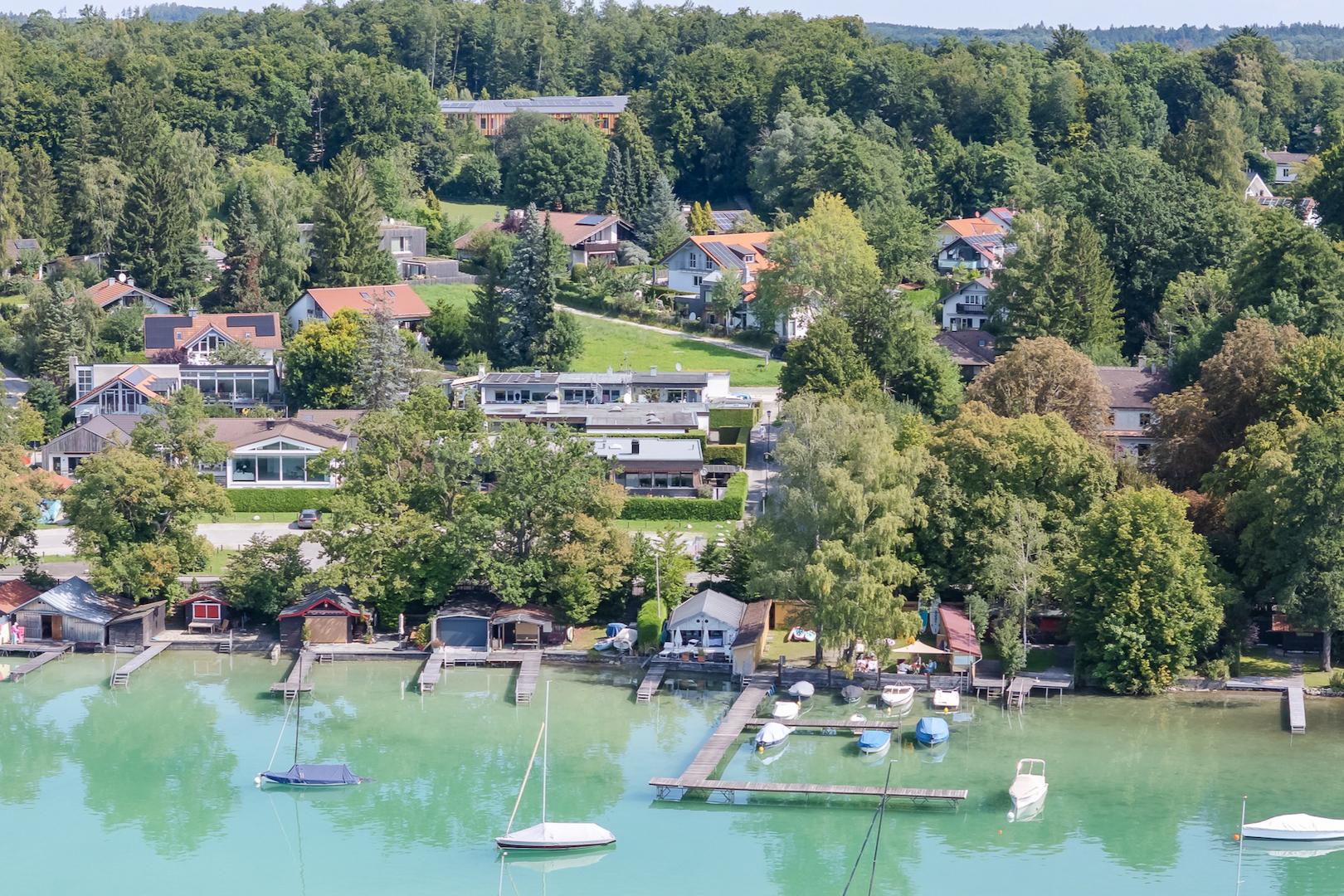 Blick auf das Haus 