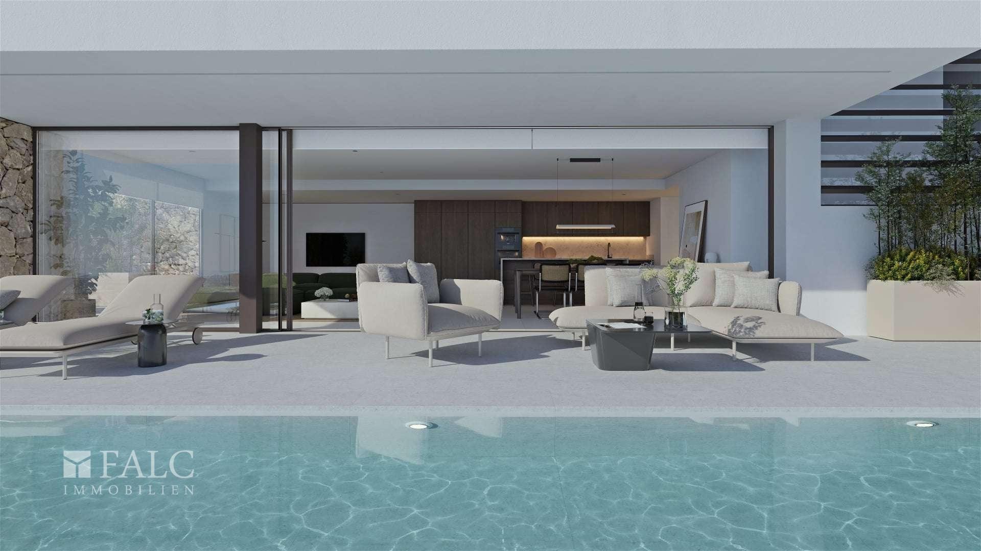 Helle, offene Terrasse, Sky-Pool, behindertengerechter Durchgang