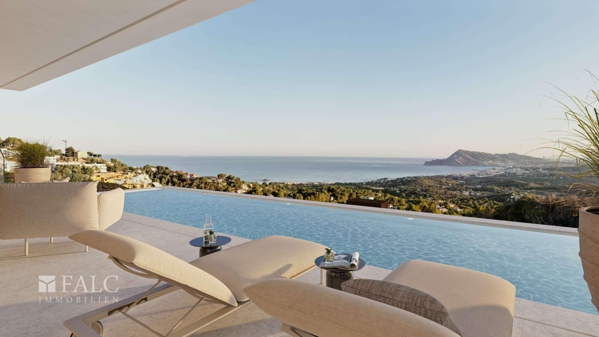 Sky-Pool - Ausblick auf´s Meer