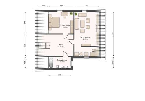 Grundriss DG