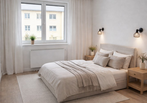 Schlafzimmer visualisiert 