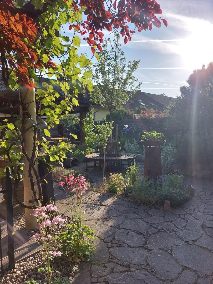 Garten / Blick Richtung Westen