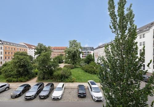 Ausblick auf den Körnerplatz
