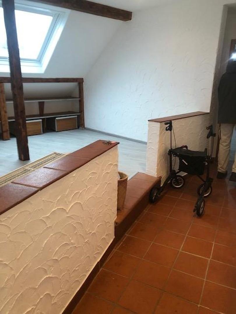 Stufe zum Wohnzimmer