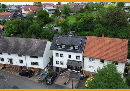 Vordere Ansicht von oben