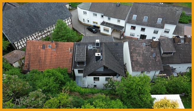 Hinteransicht von oben