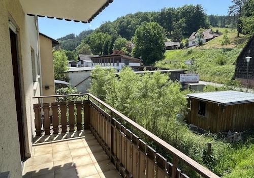 Balkon am Geräteraum