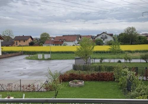 Ausblick Balkon