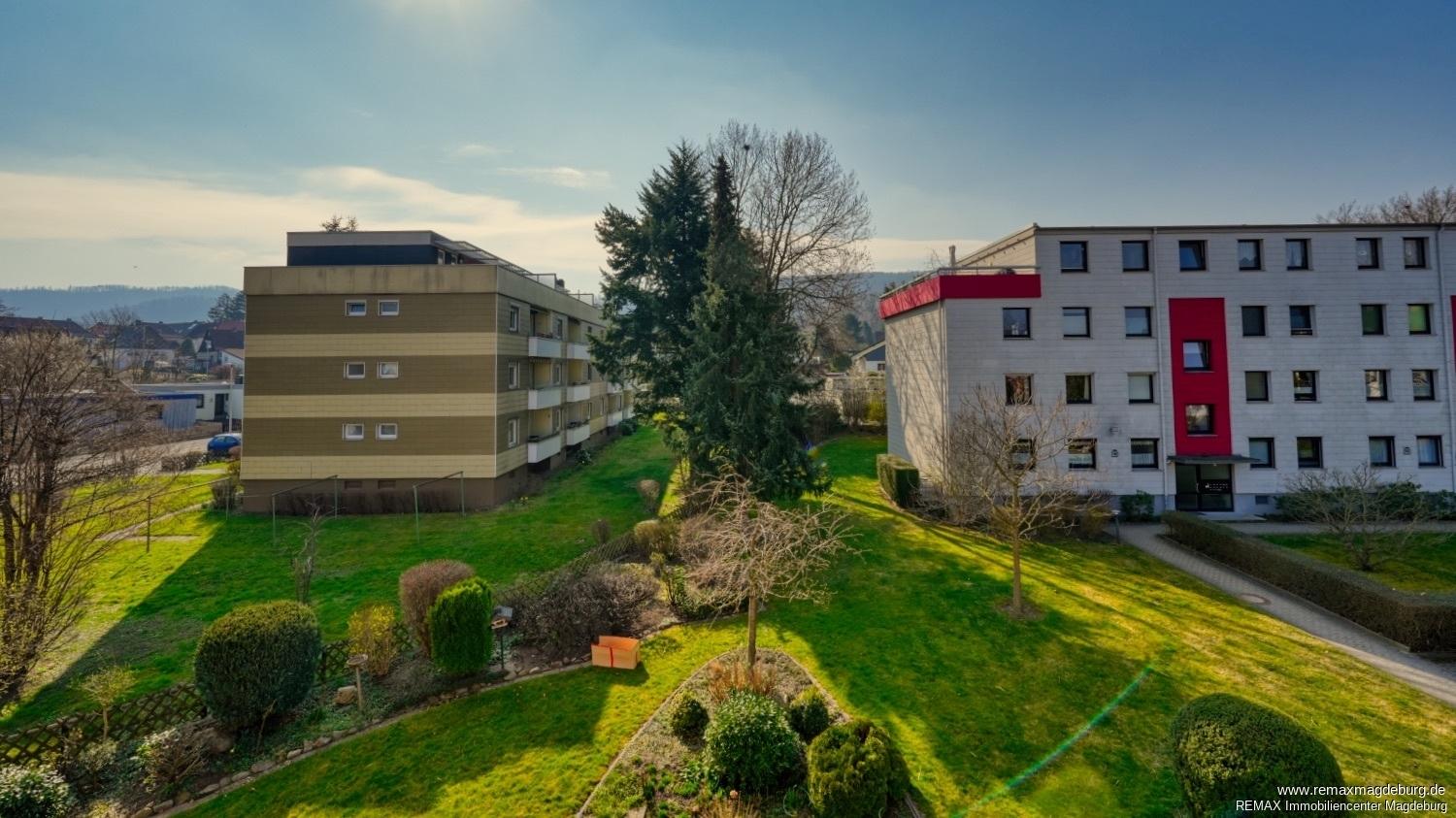 Ausblick Balkon
