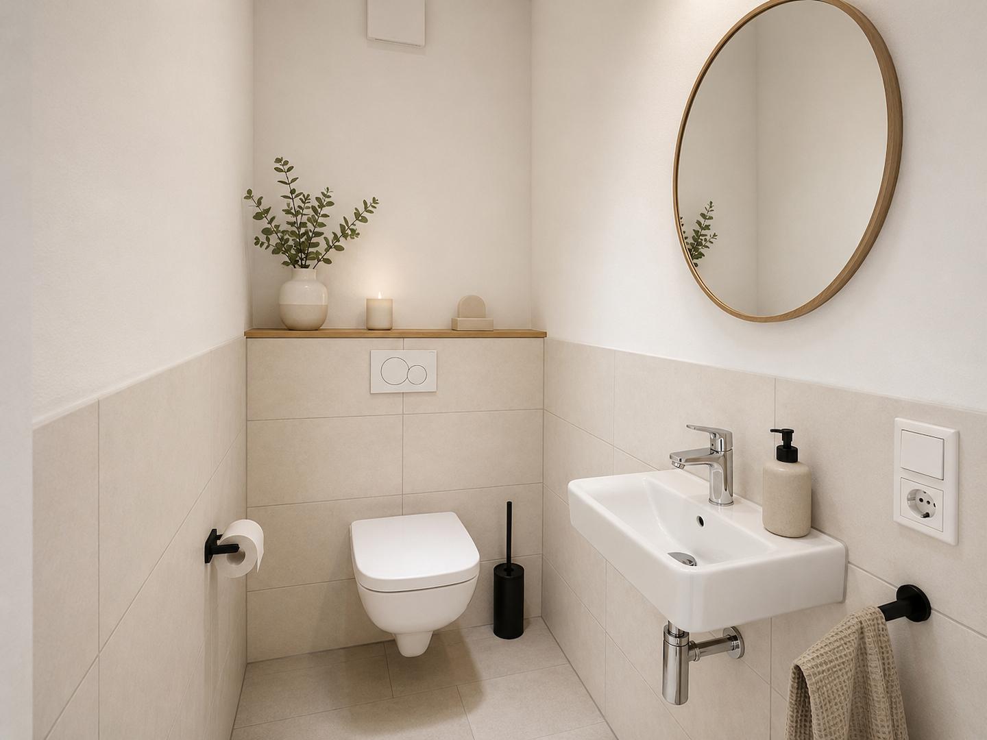Badezimmer - virtuell eingerichtet