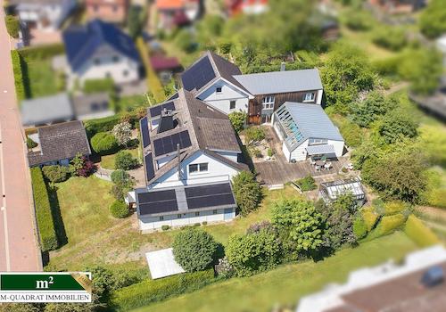 Anwesen aus der Vogelperspektive