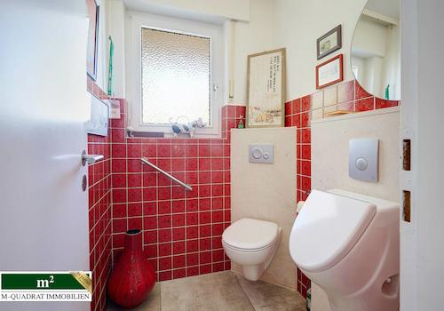 Gäste WC im Erdgeschoss