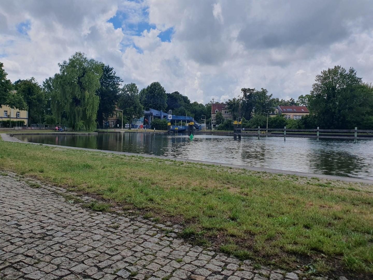 Erholung an der Schleuse