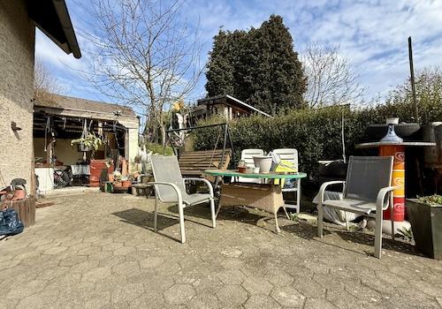Freisitz am Eingangsbereich