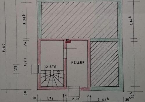 Grundriss Kellergeschoss