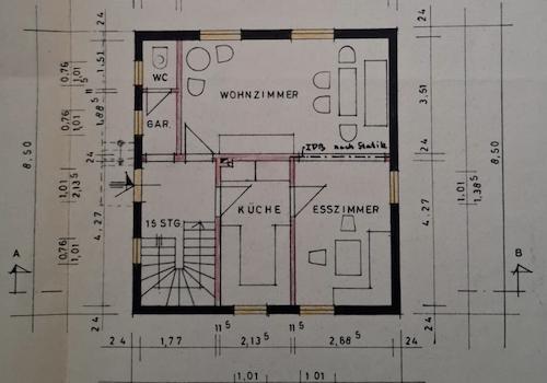 Grundriss Erdgeschoss