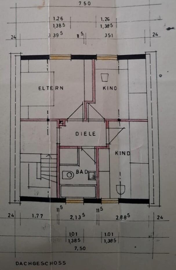 Grundriss Dachgeschoss