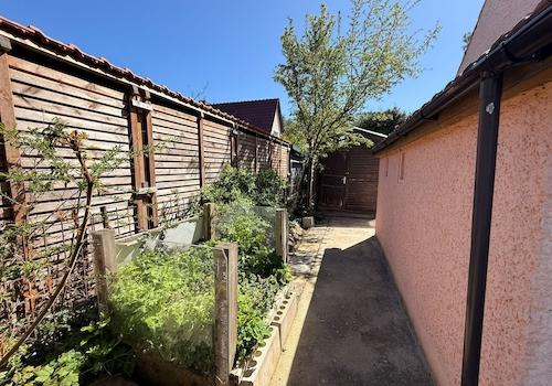 Garten hinten