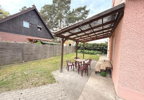 Blick auf die Terrasse