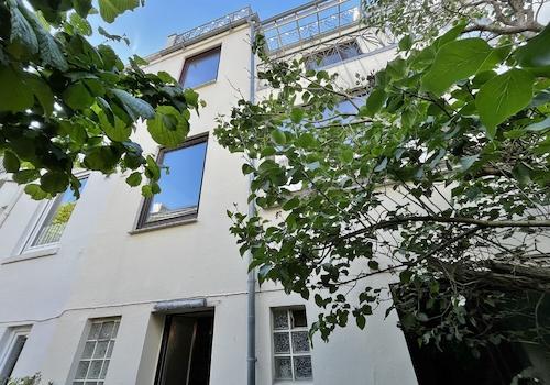 Rückseite des Hauses