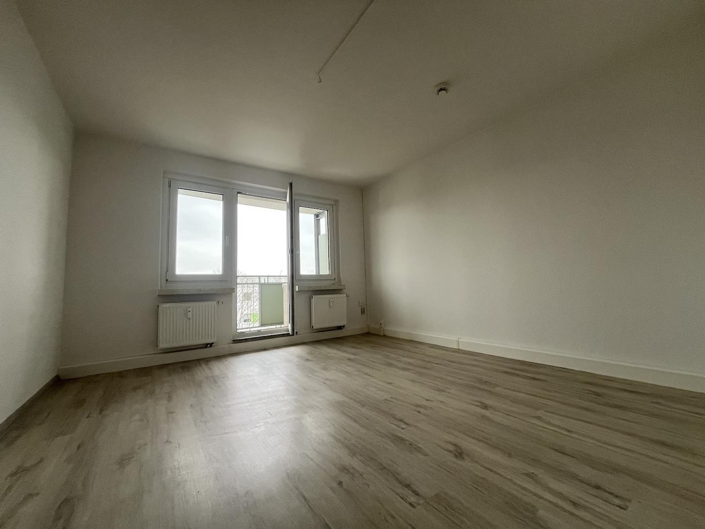 Block Wohnzimmer zum Balkon