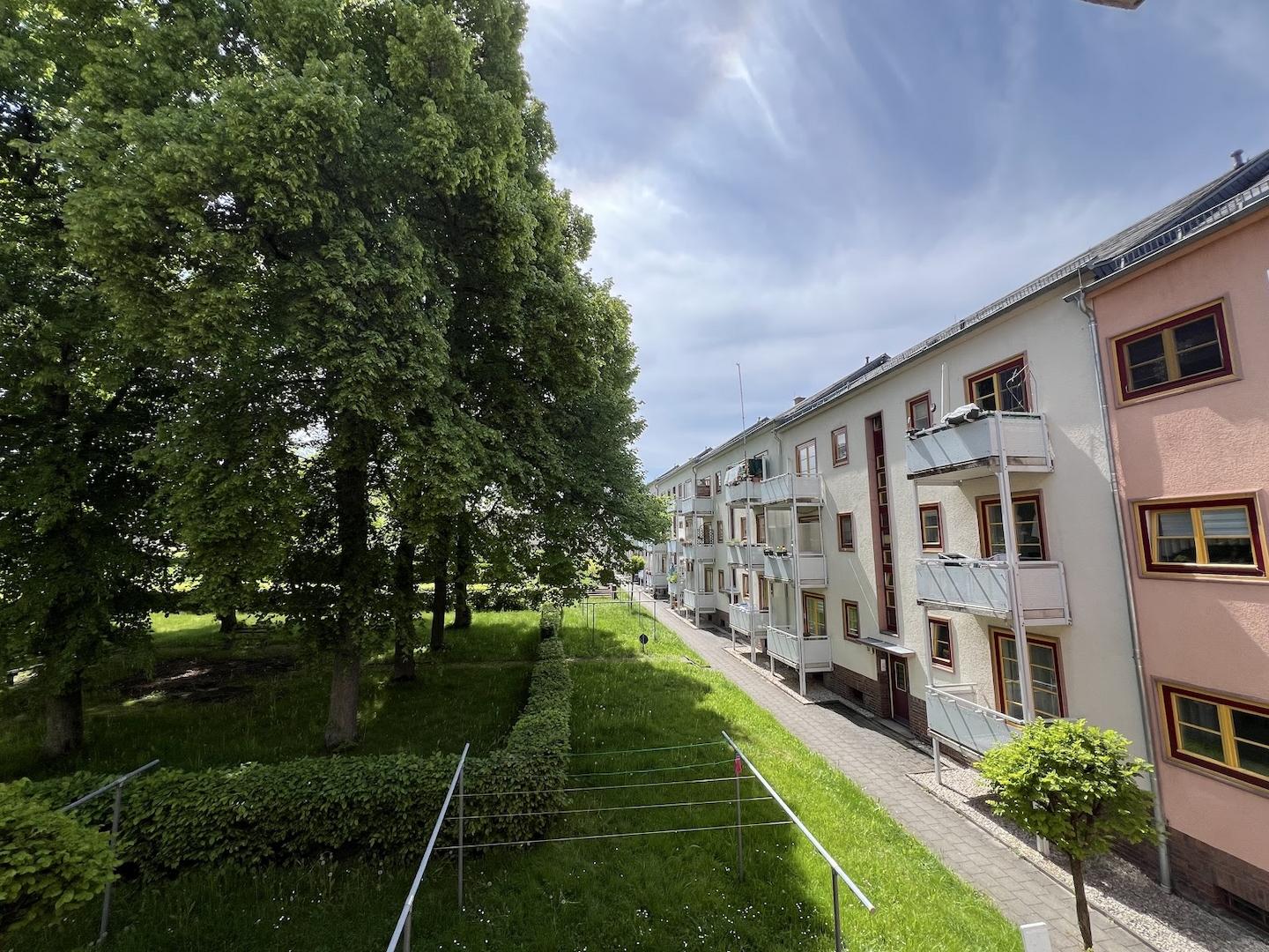 Ausblick Balkon