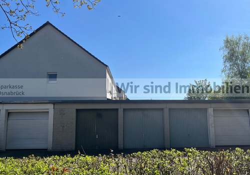 Garage am Haus