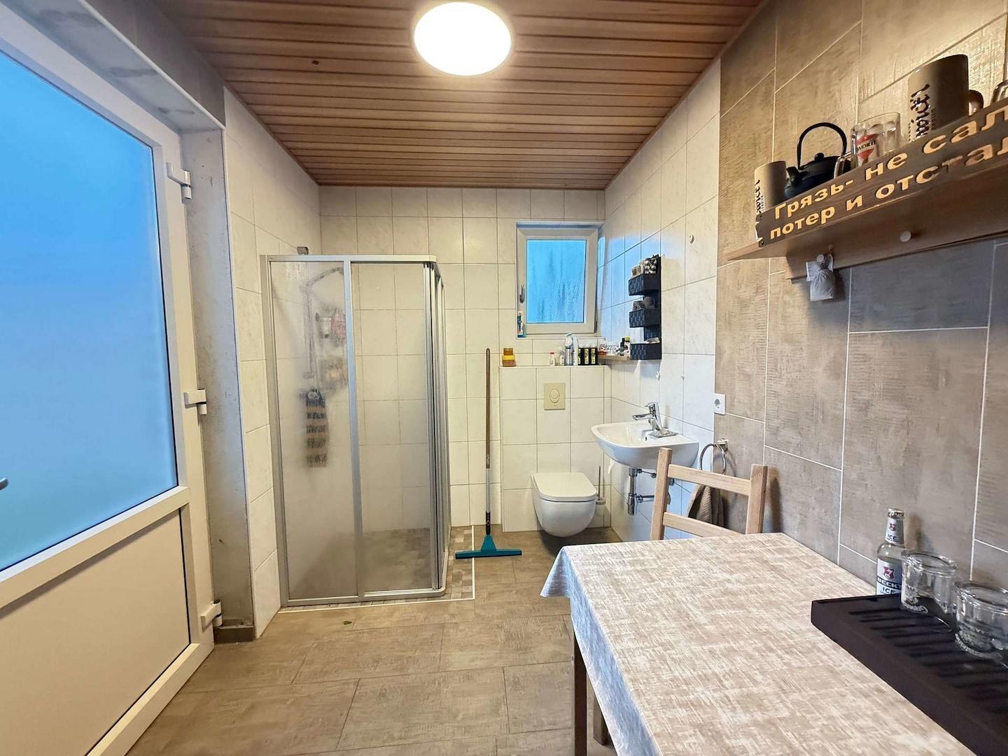 Dusche Sauna