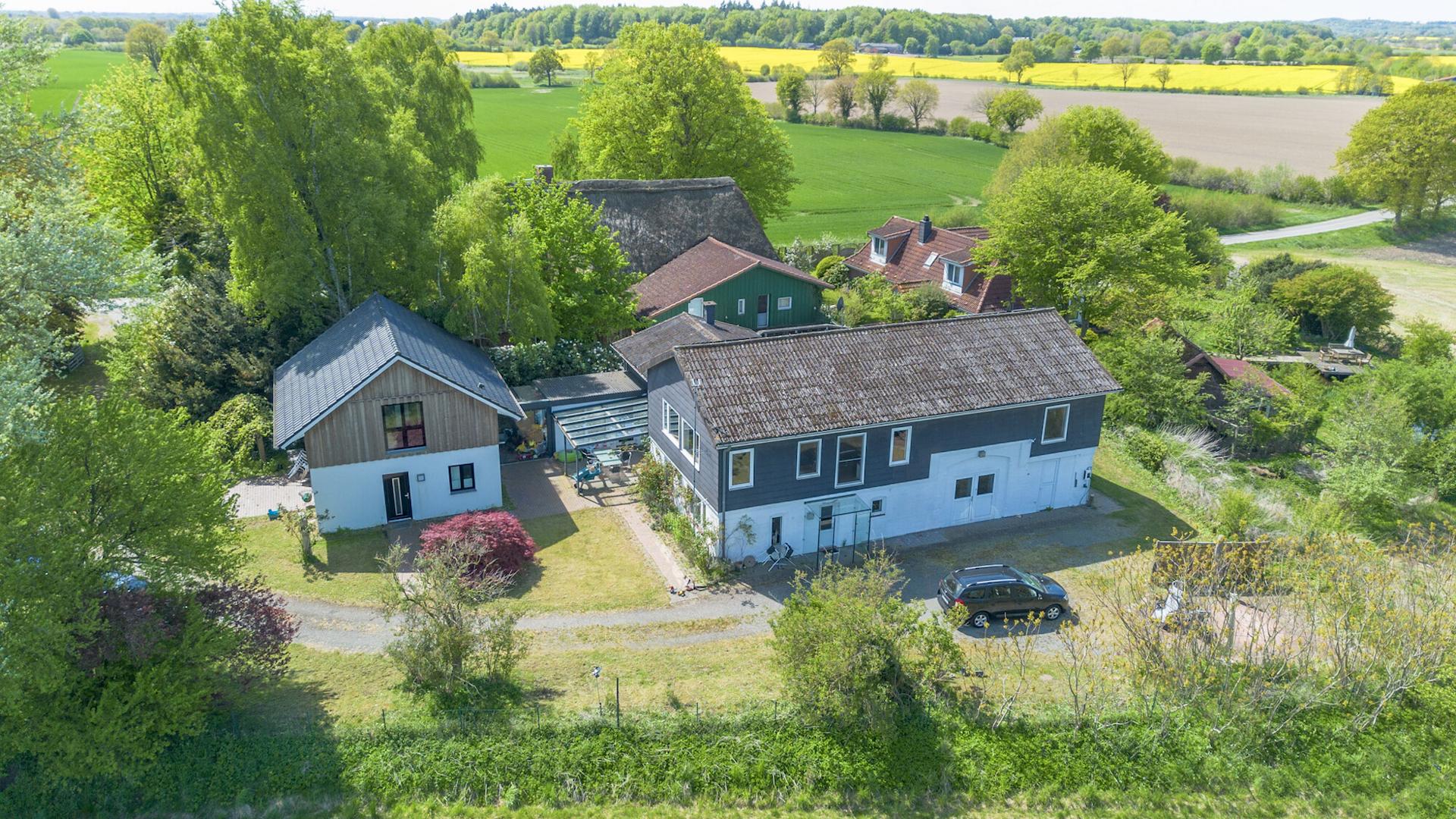 Eingewachsenes Grundstück