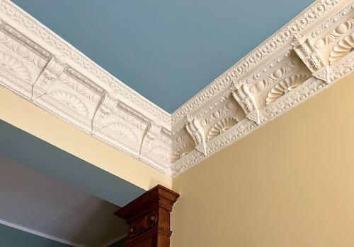Stuckdetails Treppenhaus