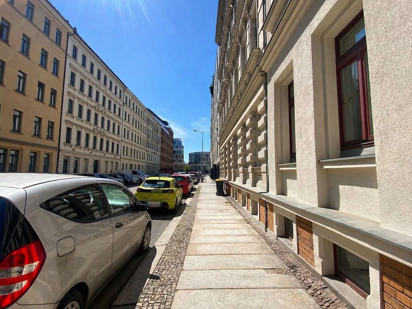 Blick in Richtung Uniklinik