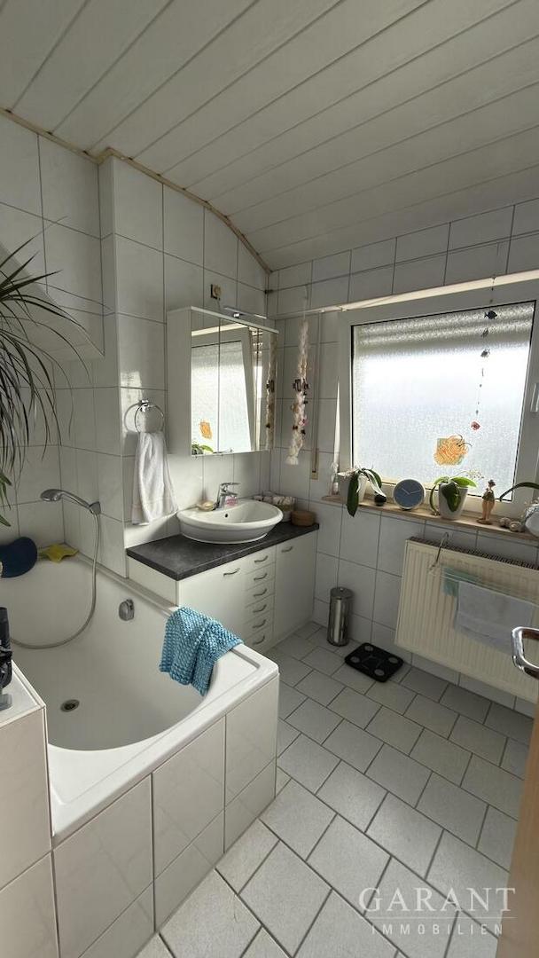 Badezimmer im Anbau