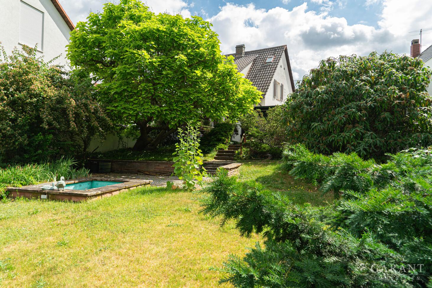 Blick aufs Haus von Garten (1 von 1)